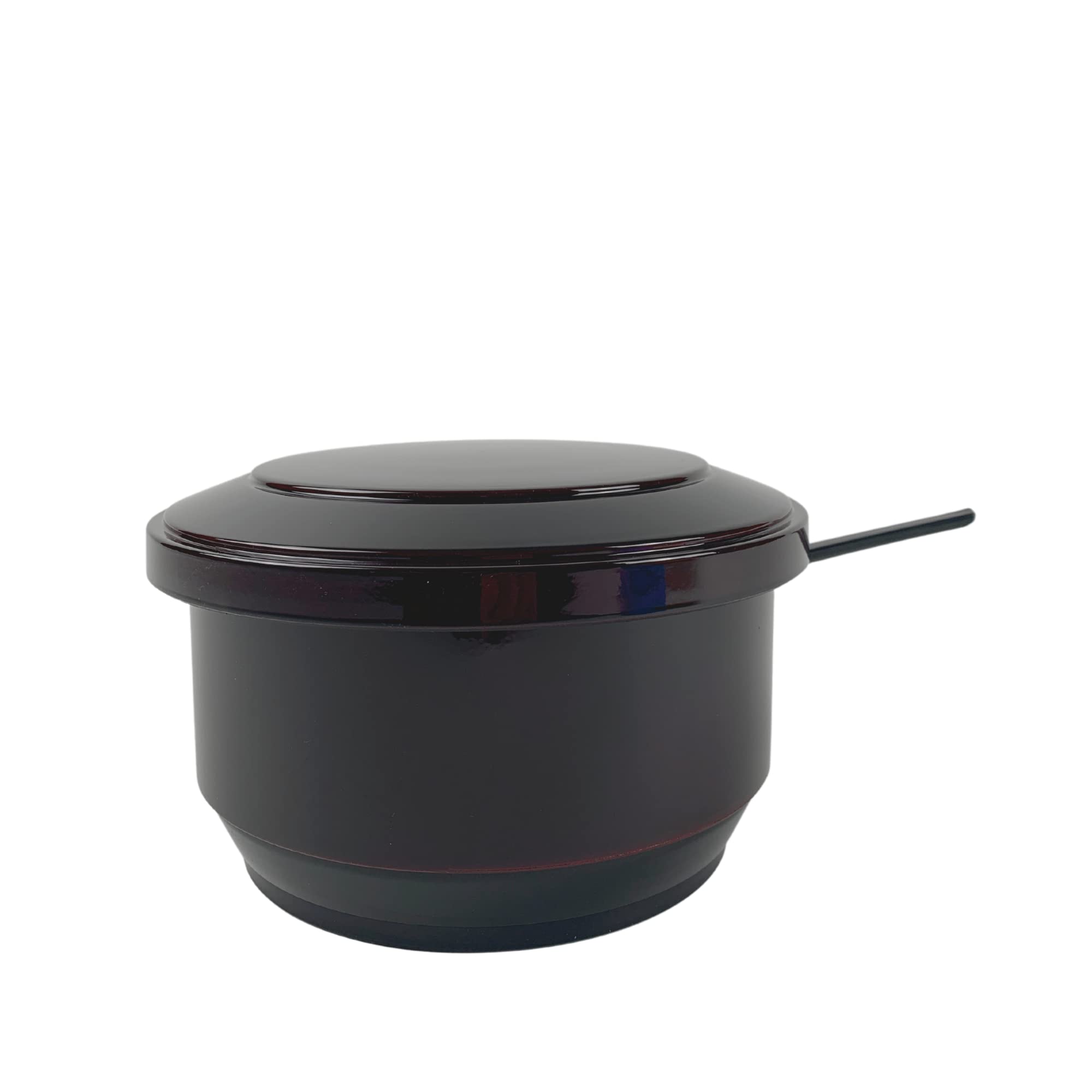Premium Japanese Rice Serving Bowls Set with Lid & Rice Paddle - Authentic Ohitsu Container Made in Japan - 6-Piece Set for 4-6 People - Ideal for Sushi, Rice Storage & Traditional Japanese Dining