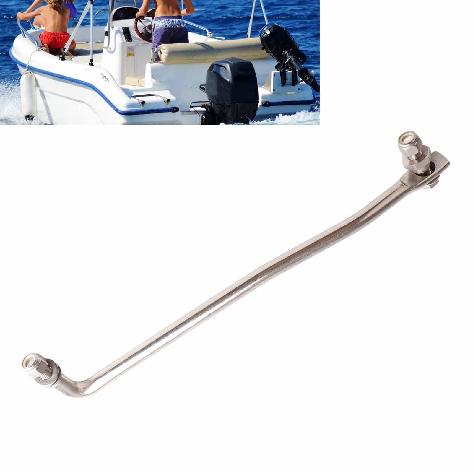 Universal Outboard Steering Arm Replacement for 30-60 HP Engines - Durable Marine Boat Steering Link Tie Rod for Smooth Navigation & Precise Control