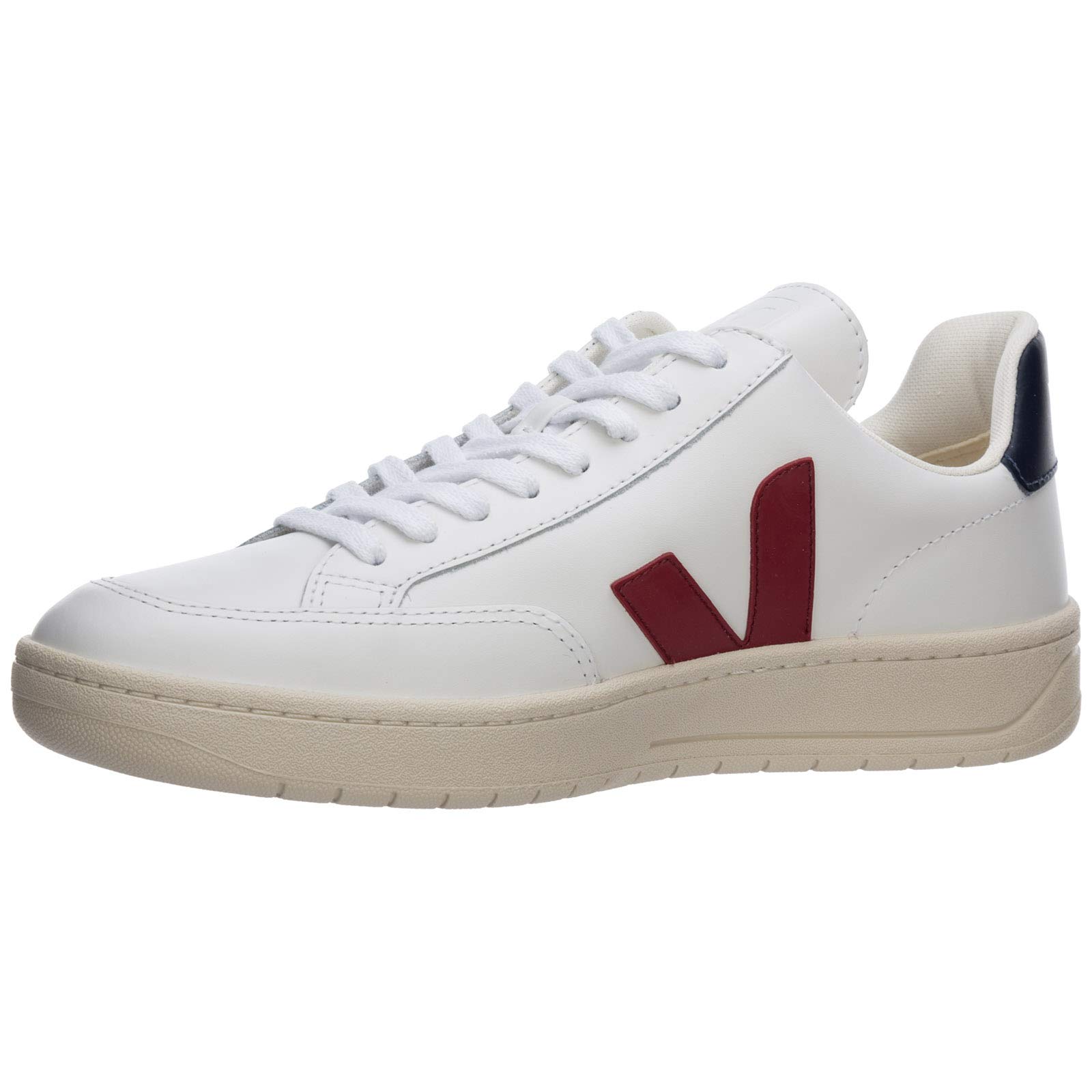 Veja Men's Campo Sneakers - White Leather Vegan Sneakers for Men | Eco-Friendly Casual Shoes for Walking, Running & Everyday Wear