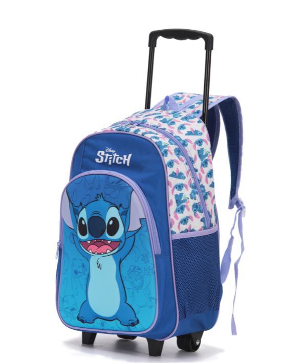 STITCH DIS327 15-inch EVA Trolley Backpack - Lightweight Travel Carry-On Luggage for Airplane, School, Camping & Outdoor Adventures