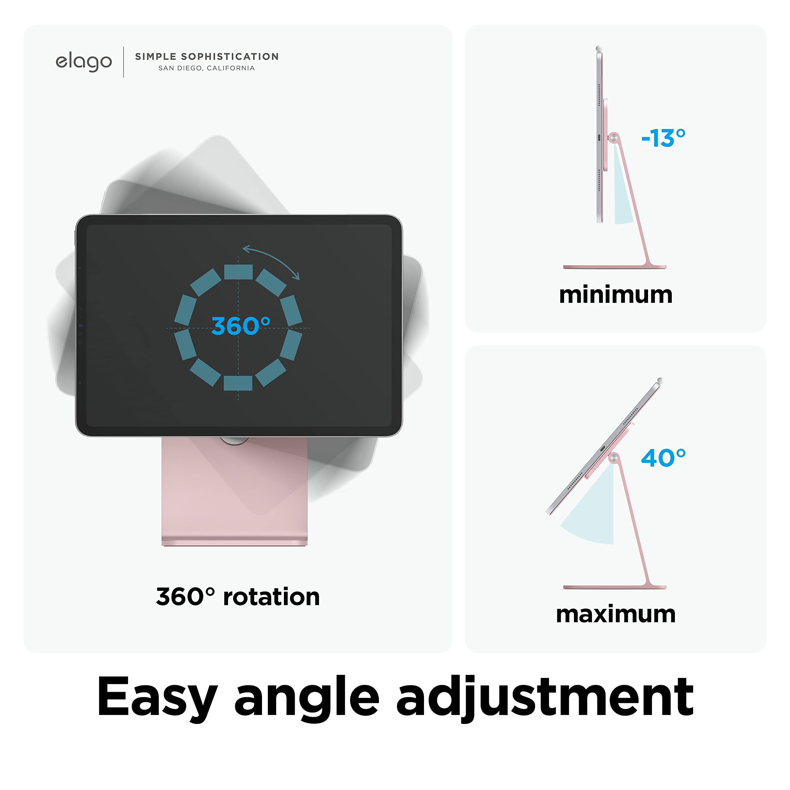 elago Premium Magnetic Stand for iPad Pro 12.9