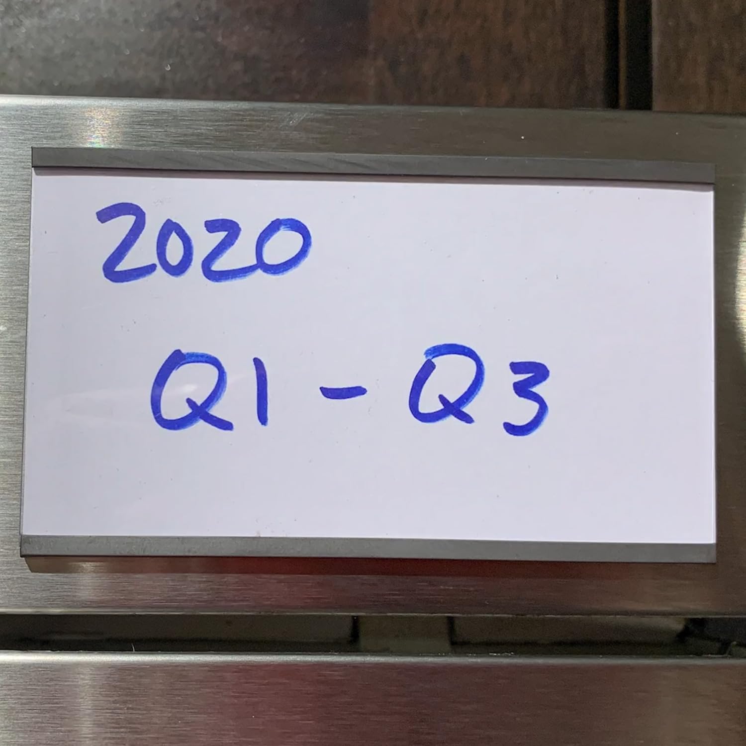 SmartSign Magnetic 'C' Channel Label Holders - 2
