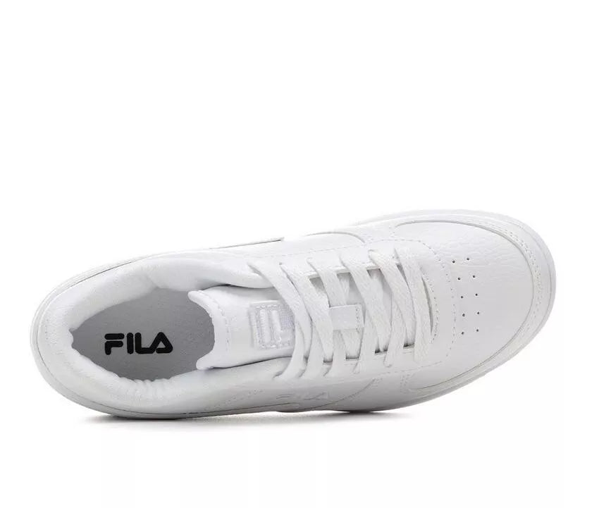 FILA Kids' Low-Top Black Sneakers - Comfortable & Stylish for School, Play & Everyday Wear