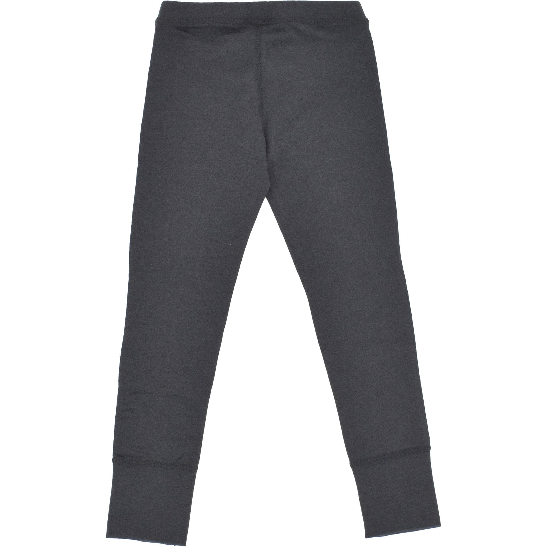 Kids Merino Wool Base Layer & Leggings - Soft Thermal Underwear for Boys & Girls - Storm Gray - Perfect for Winter Sports, Outdoor Activities & Cold Weather Layering