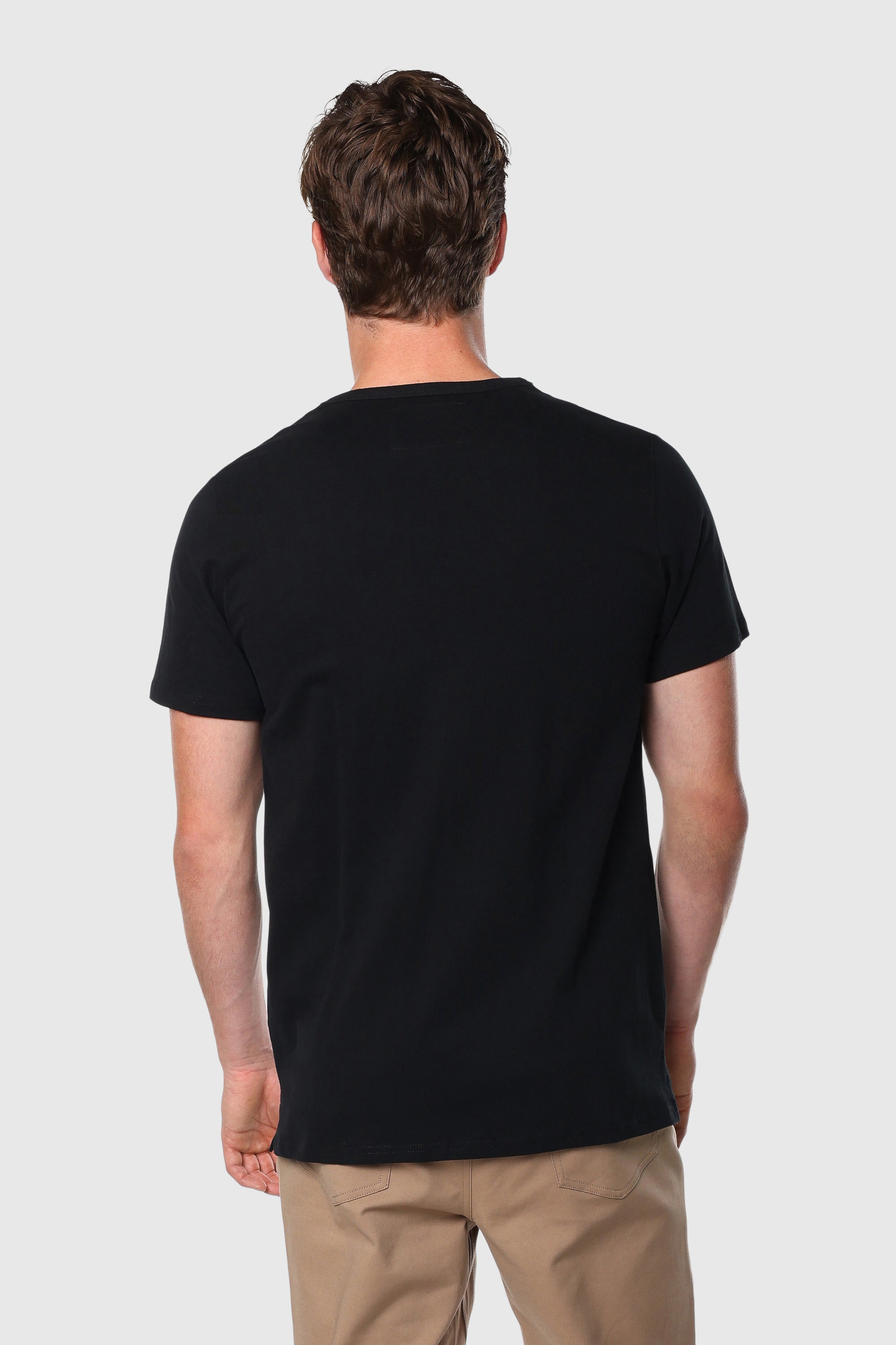 Horizon Pocket Tee - Soft Cotton Men's T-Shirt with Chest Pocket | Casual Everyday Wear for Men | Perfect for Work, Gym & Weekend Outings