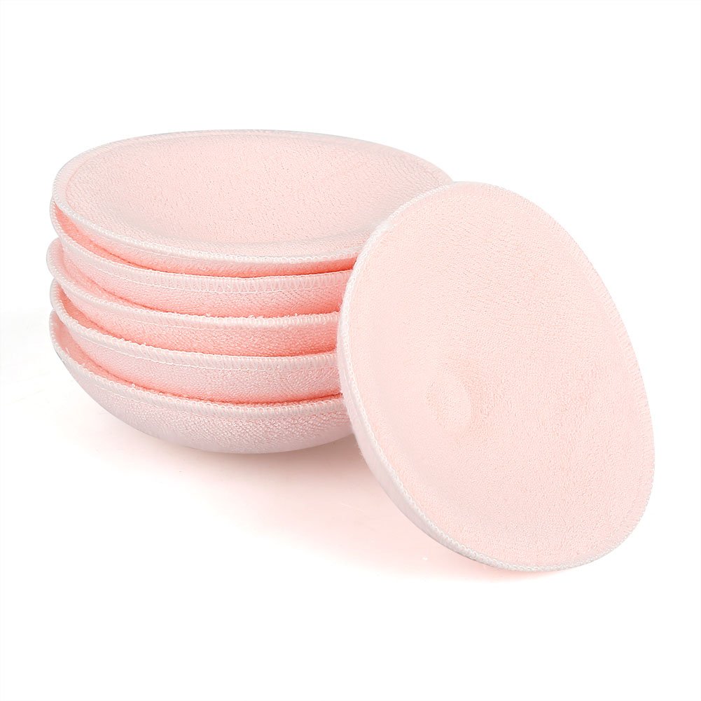 Reusable Washable Nursing Pads - 6 Pack (3 Pairs) Soft Cotton Breastfeeding Pads for Comfort & Leak Protection | Ideal for Daily Use, Travel & Postpartum Care
