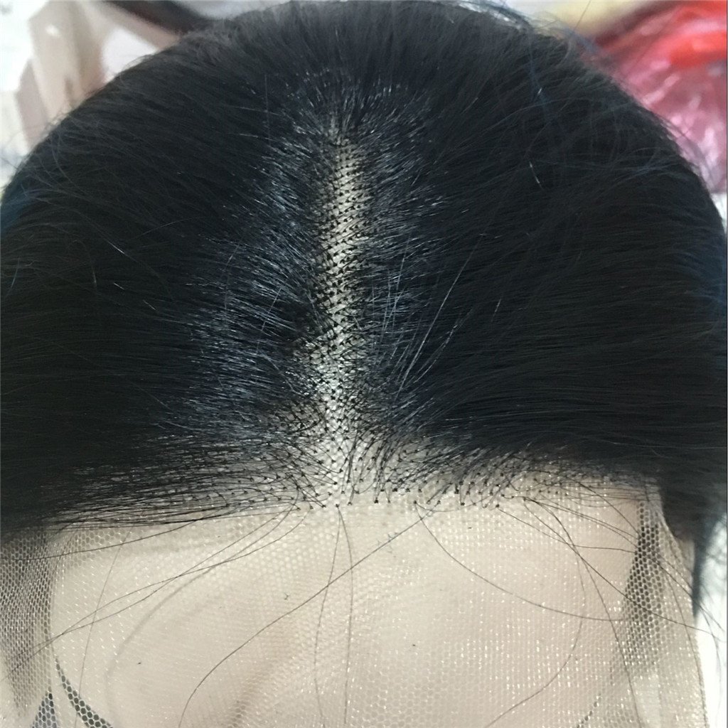 18 Inch Transparent Lace Front Wig - Brazilian Virgin Human Hair Straight Wig with Baby Hair for Women | Natural Color, Breathable & Undetectable | Perfect for Daily Wear, Cosplay & Special Occasions