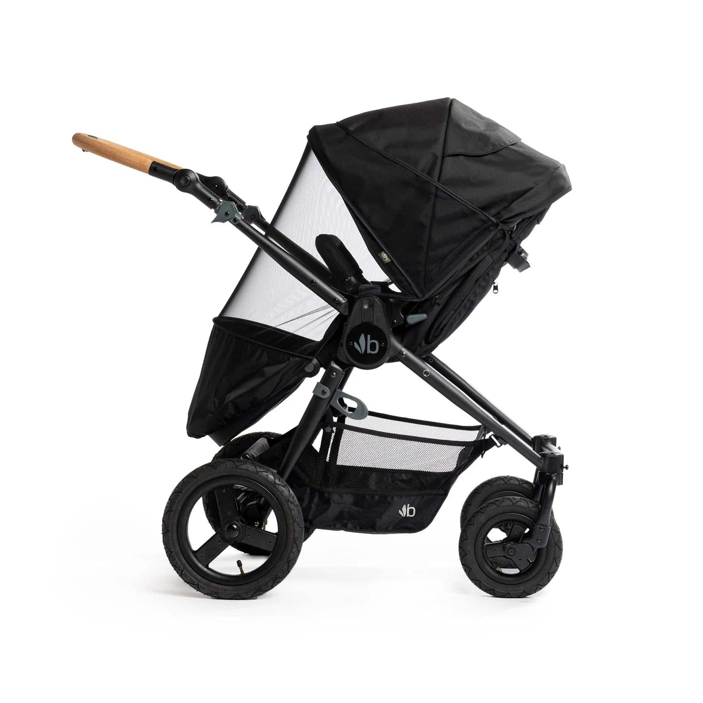 Bumbleride Single Stroller Bug Net - Lightweight Compact Baby Stroller with Sun Canopy & Storage Basket - Perfect for Outdoor Walks, Park Visits & Travel 2024