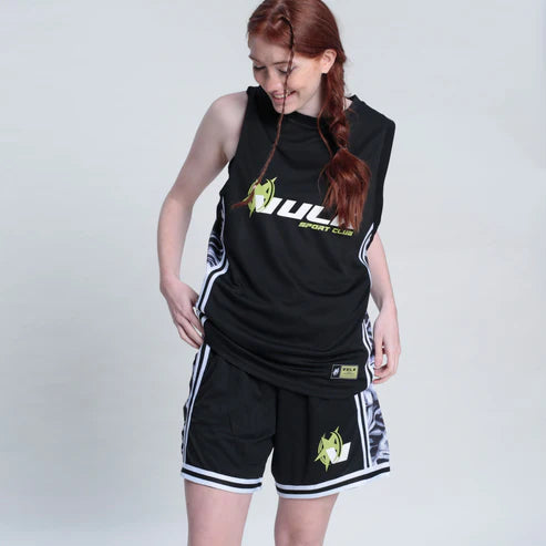 Vulk Team Black Bermuda Shorts for Men - Comfortable & Stylish Casual Wear for Beach, Gym, and Outdoor Activities