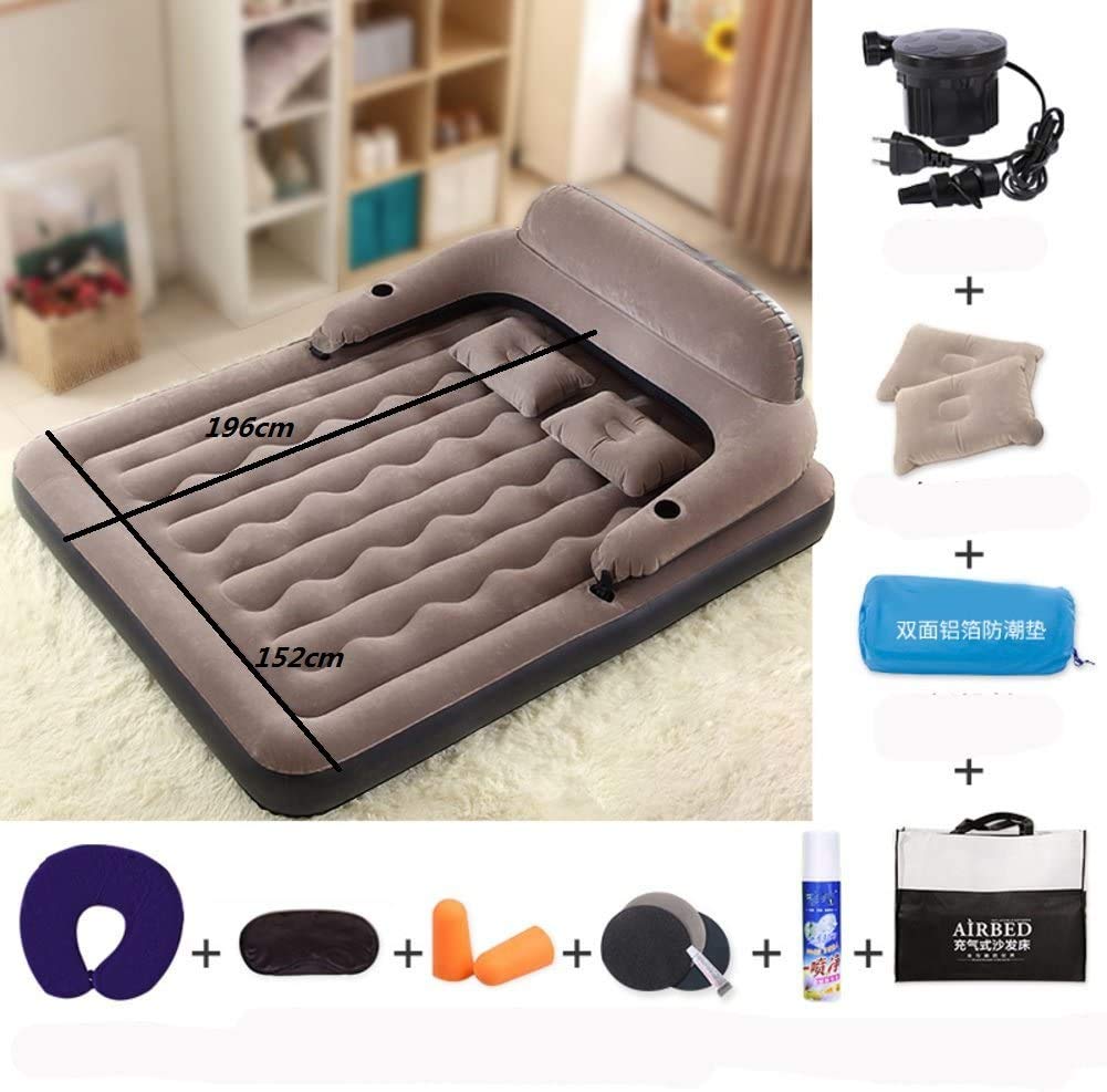 Inflatable Air Mattress for Camping & Travel - Double Bed