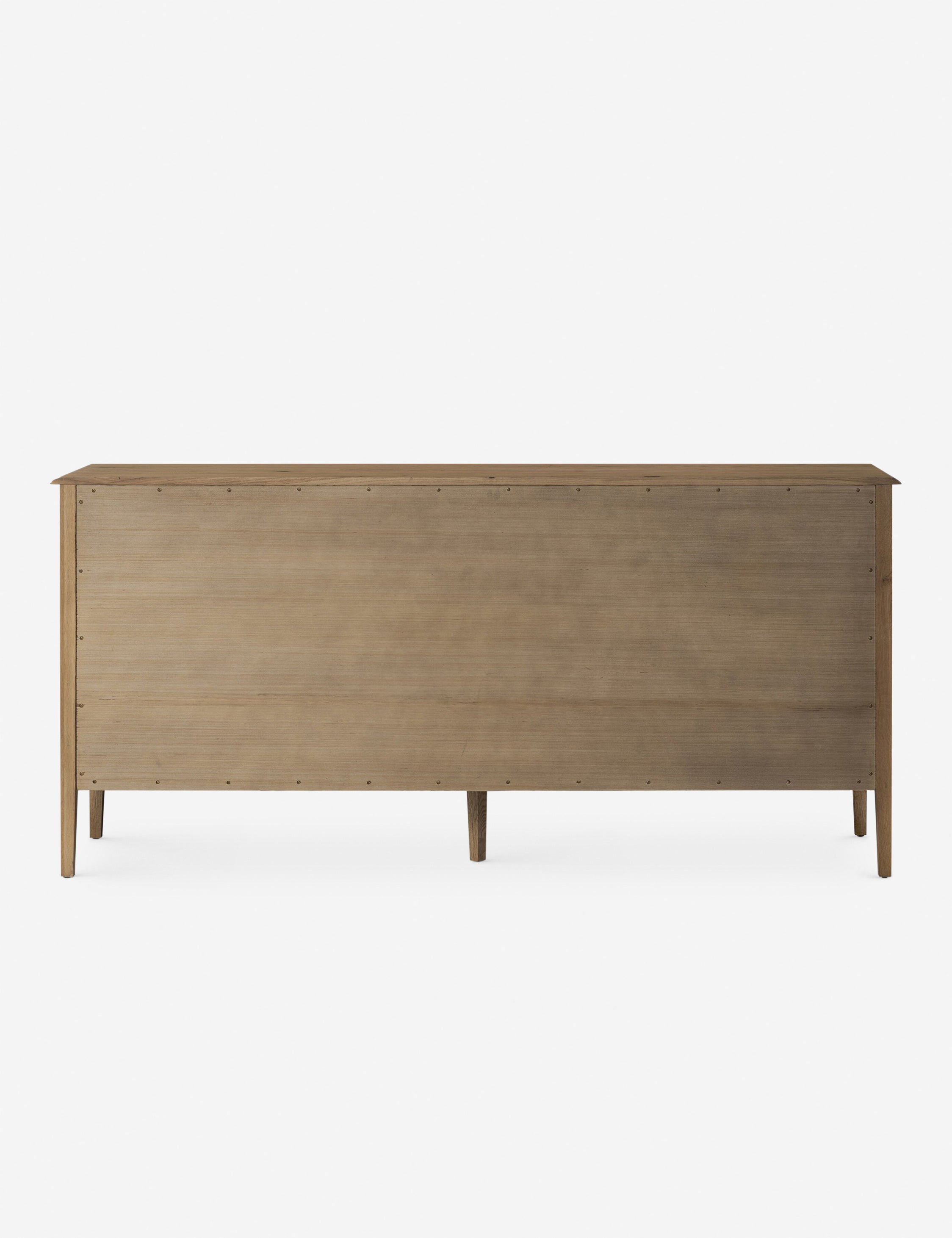 Archdale 6-Drawer Dresser for Bedroom - Solid Wood Chest of Drawers with Mirror, Stylish Storage Organizer for Clothes & Accessories | Perfect for Home, Bedroom, Dorm & Office