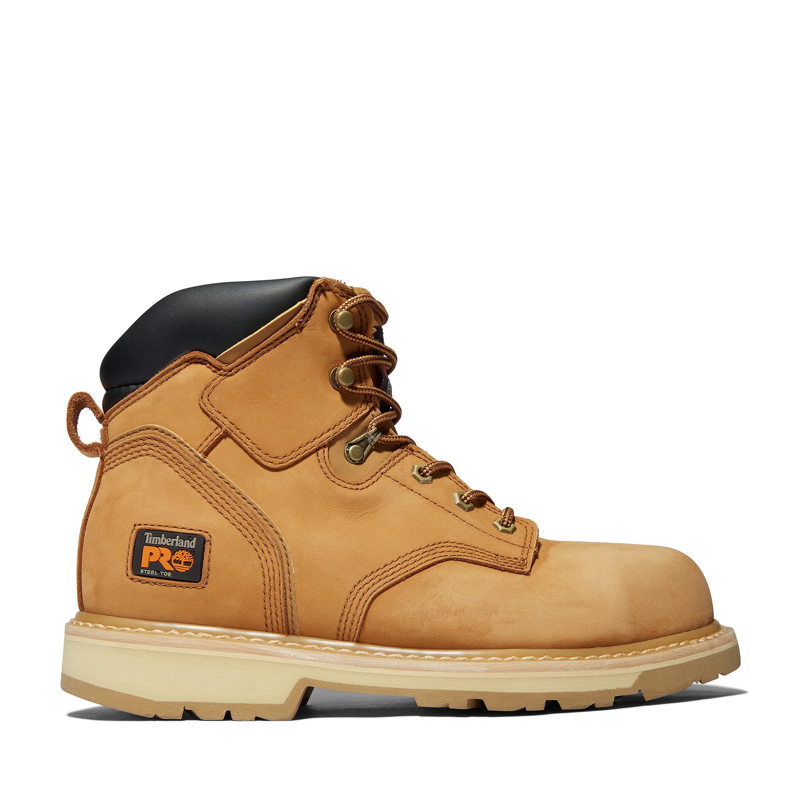 Timberland PRO Men's Pit Boss 6 Inch Steel Toe Work Boots - OSHA Compliant Safety Shoes for Construction, Warehouse & Industrial Work