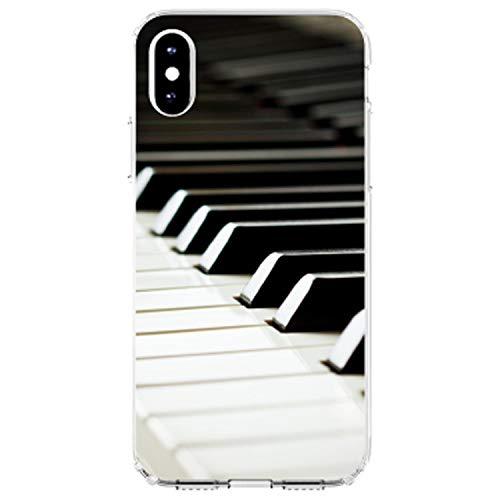 Piano Keys Keyboard On Clear Case
