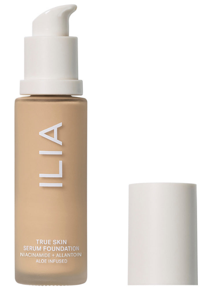 ILIA Beauty True Skin Serum Foundation - Lightweight, Hydrating & Buildable Coverage for Flawless Makeup - Perfect for Daily Wear & Special Occasions
