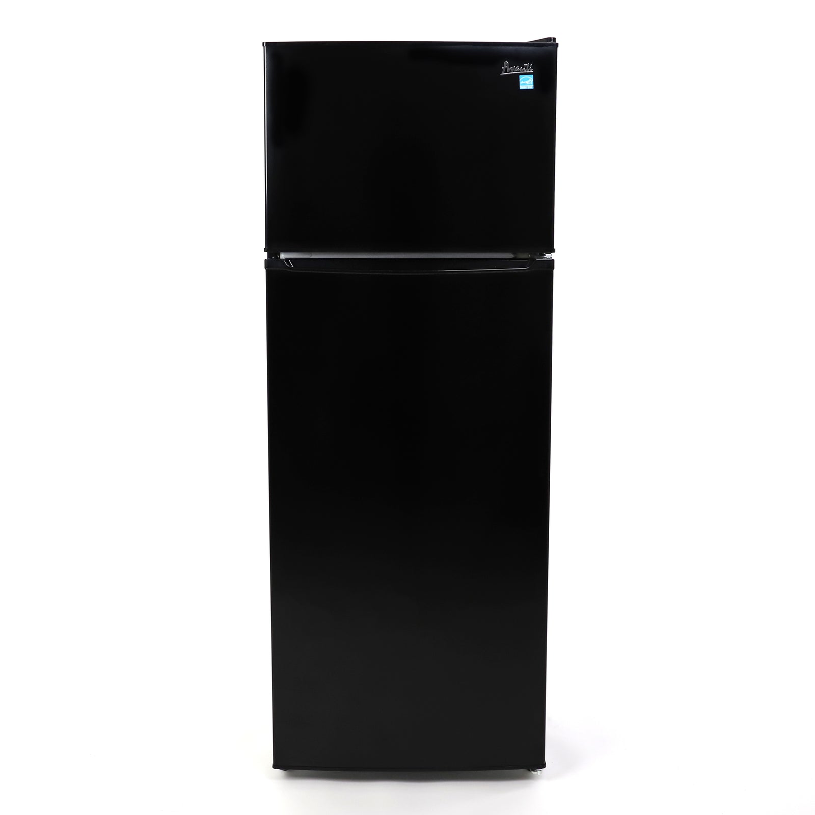 Avanti RA75V1B 7.4 Cu. Ft. Compact Refrigerator - Energy Efficient Apartment Size Fridge with Freezer for Small Spaces, Dorms, Studios & RVs