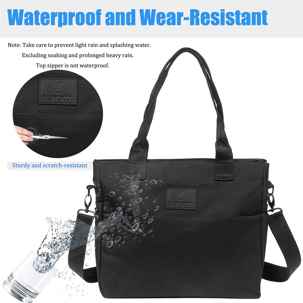 Stylish Women's Tote Bag for Work with USB Charging Port - Fits 14