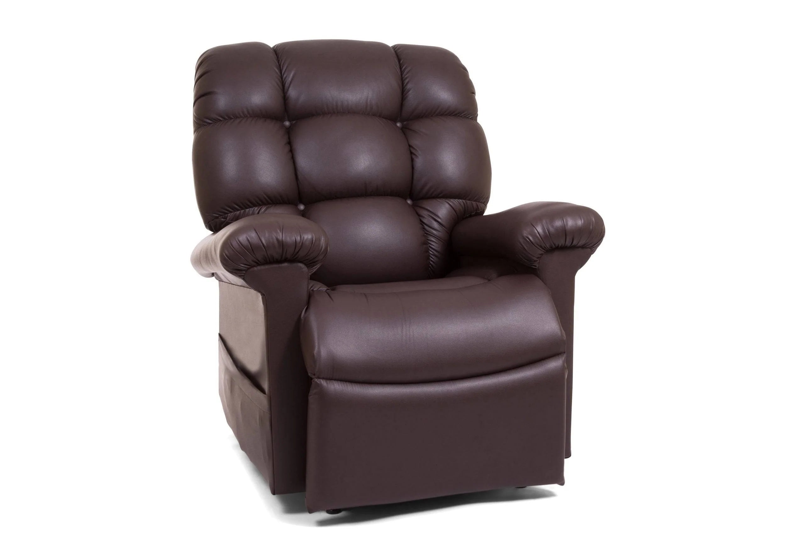 Cloud PR 515 Maxicomfort with Twilight Luxury Lift Chair - Coffee Bean Brisa Fabric Recliner for Elderly & Mobility Assistance - Perfect for Living Rooms, Home Theaters & Recovery Spaces