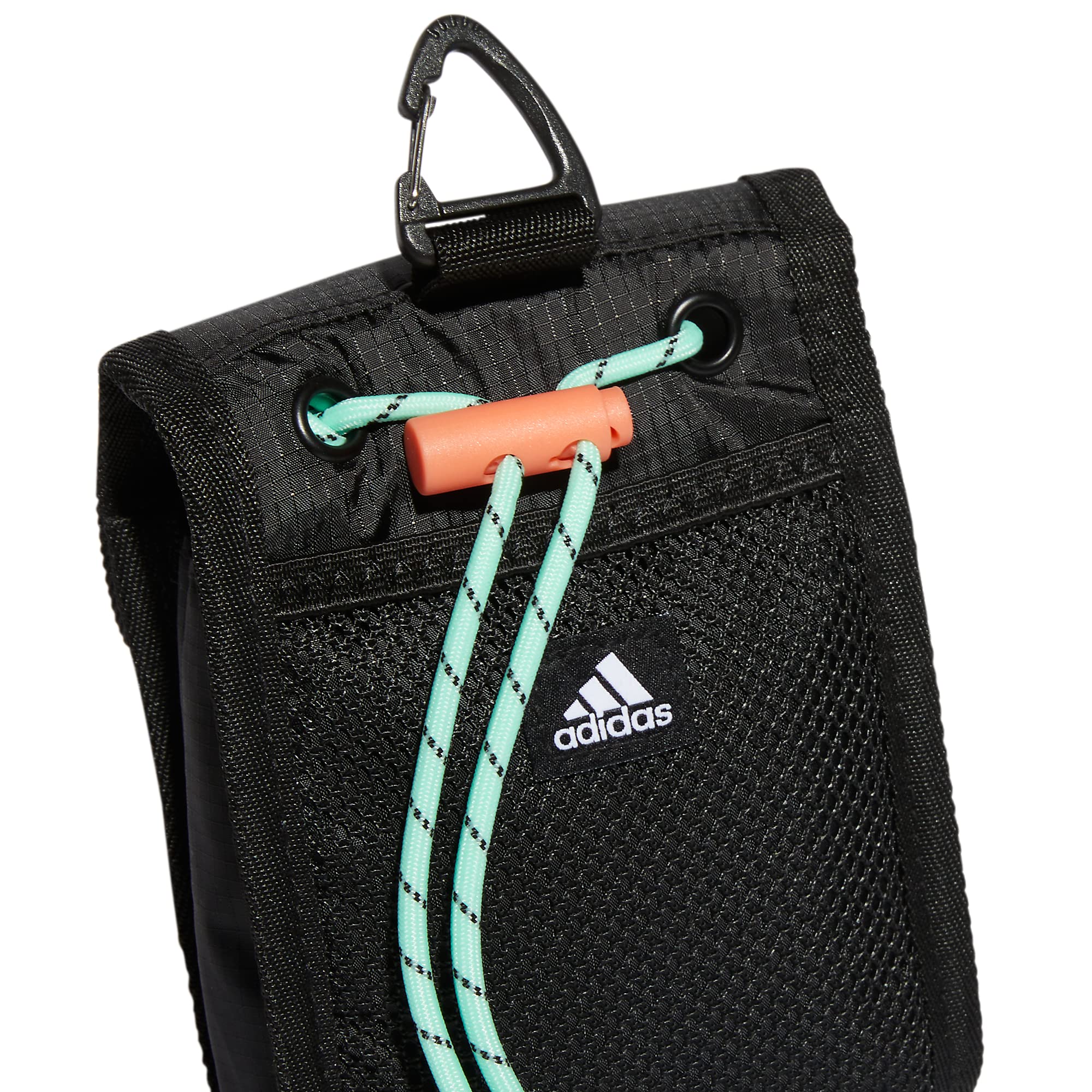 Adidas Neck Pouch - Waterproof Crossbody Bag for Travel, Running, Hiking & Festivals | Secure Waist Pack for Phone, Wallet & Essentials | Hands-Free Convenience for Outdoor Activities