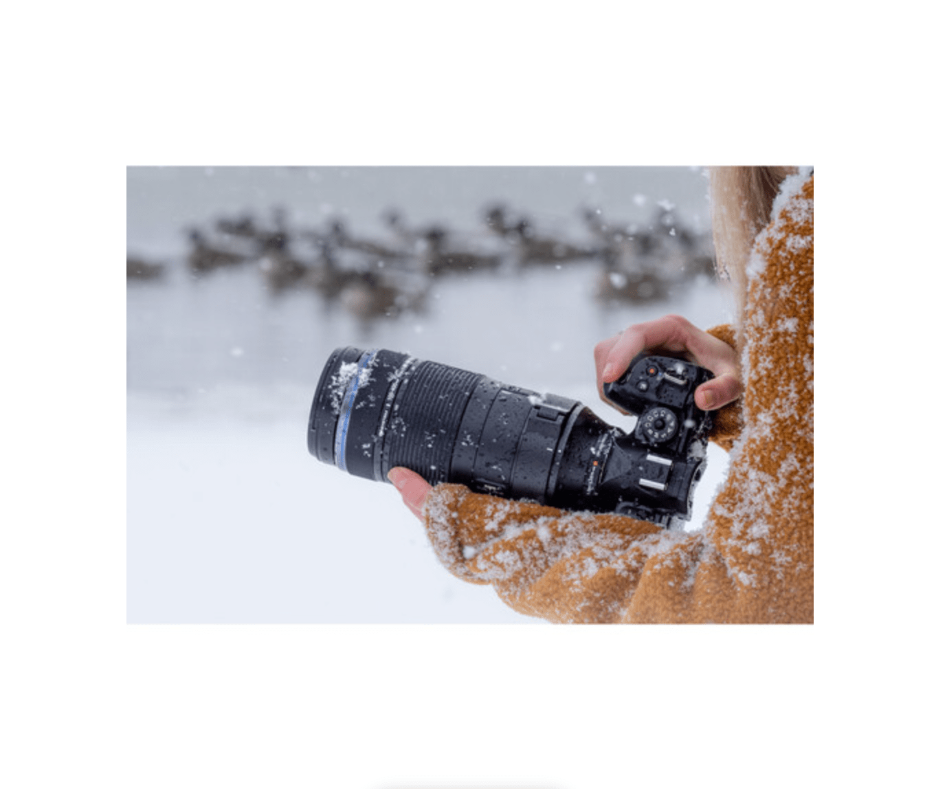 OM SYSTEM M.Zuiko Digital ED 100-400mm f/5-6.3 IS II Super Telephoto Zoom Lens for Micro Four Thirds Cameras - Perfect for Wildlife, Sports & Travel Photography