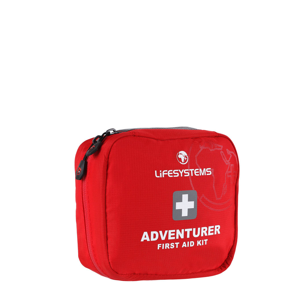 Lifesystems Adventurer First Aid Kit - Compact Emergency Medical Supplies for Hiking, Camping & Outdoor Adventures