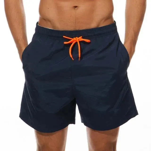 Luminous Beach Shorts with Drawstring - Quick-Dry Swim Trunks for Men & Women - Perfect for Swimming, Surfing, and Summer Vacations