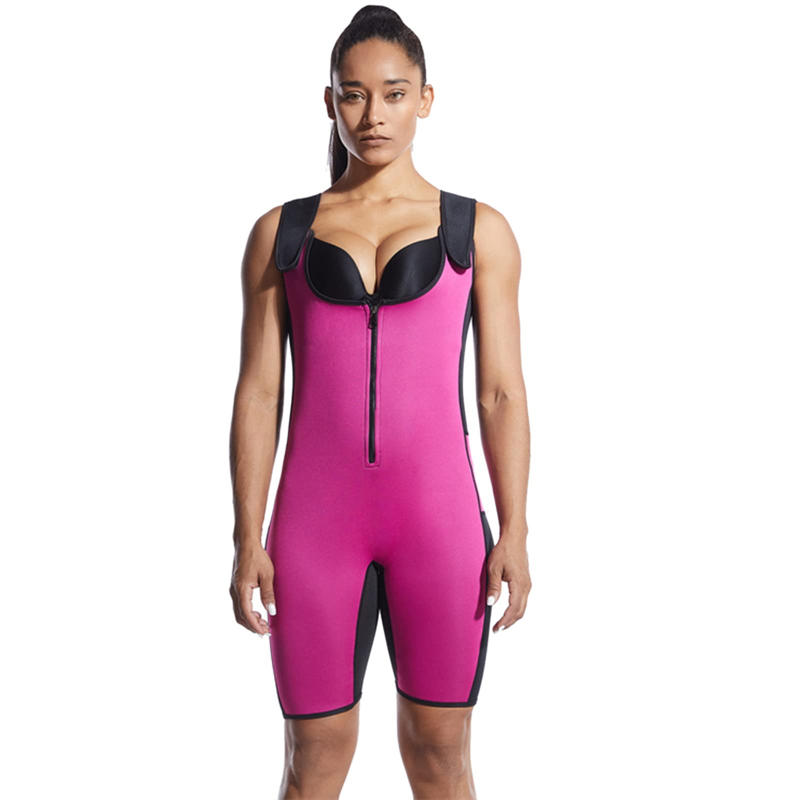 Women's Push Up Shapewear Bodysuit - Corset Yoga Sweat Sculpting Vest for Body Support & Breast Enhancement | Perfect for Workout, Yoga, and Everyday Wear