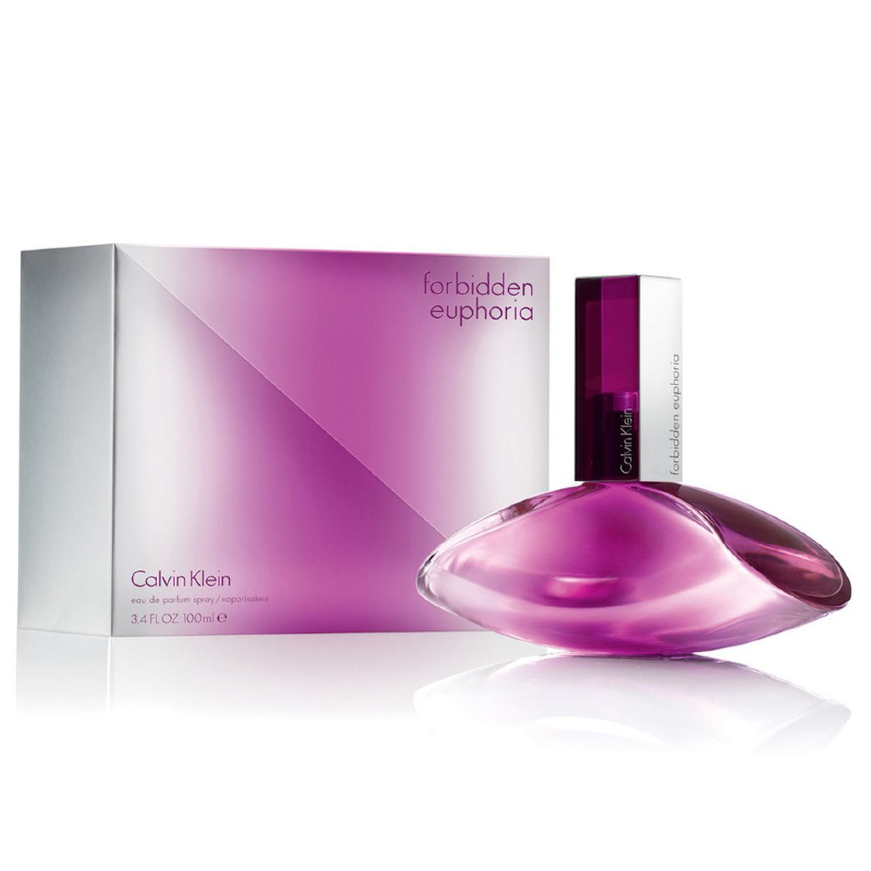Calvin Klein CK Euphoria Forbidden 100ML EDP Perfume Spray for Women - Long Lasting Floral Fragrance for Date Night & Special Occasions