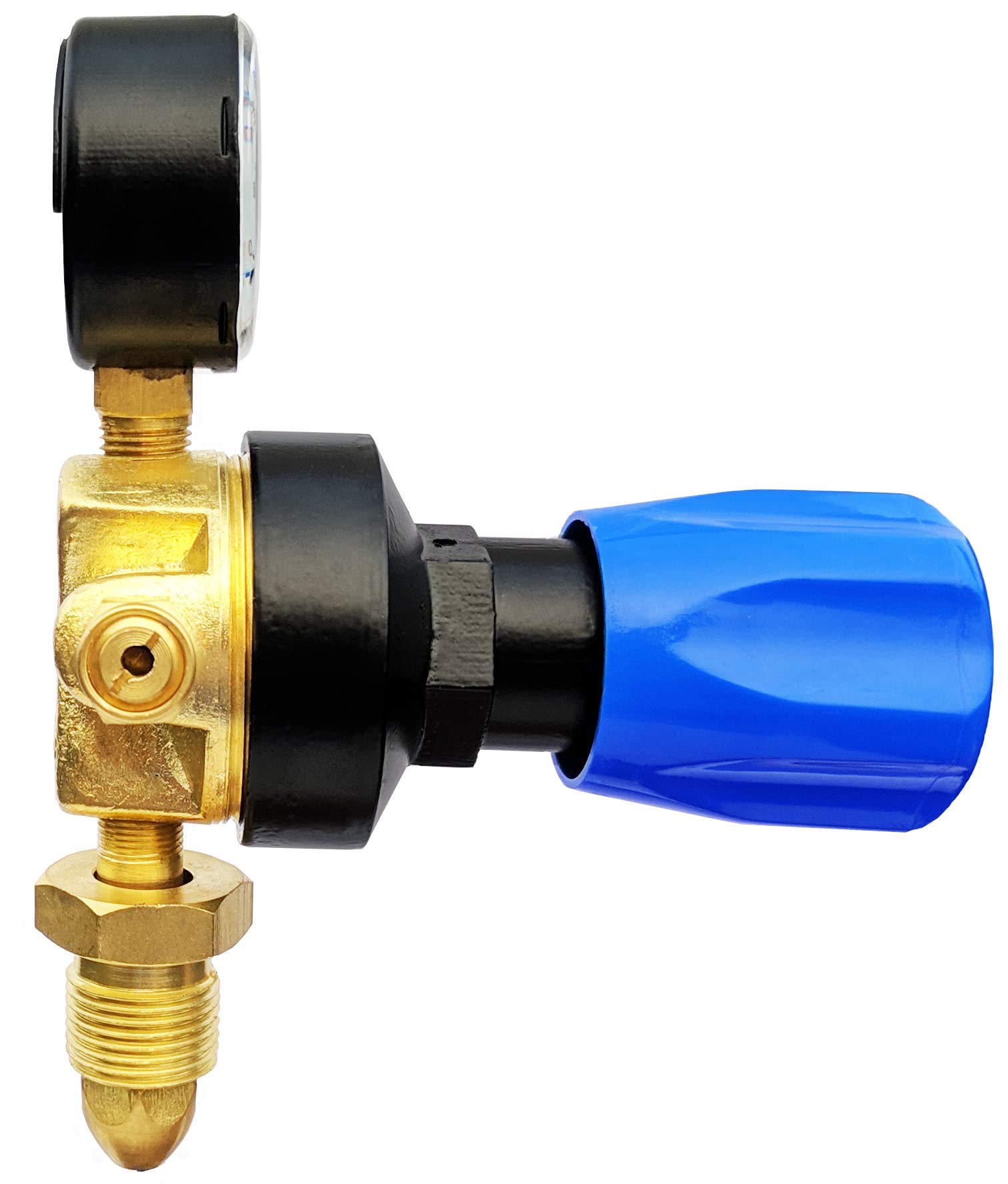 SEEMA® Single Stage Oxygen Gas Pressure Regulator with Gauge - ISI Certified for Welding, Medical & Industrial Use
