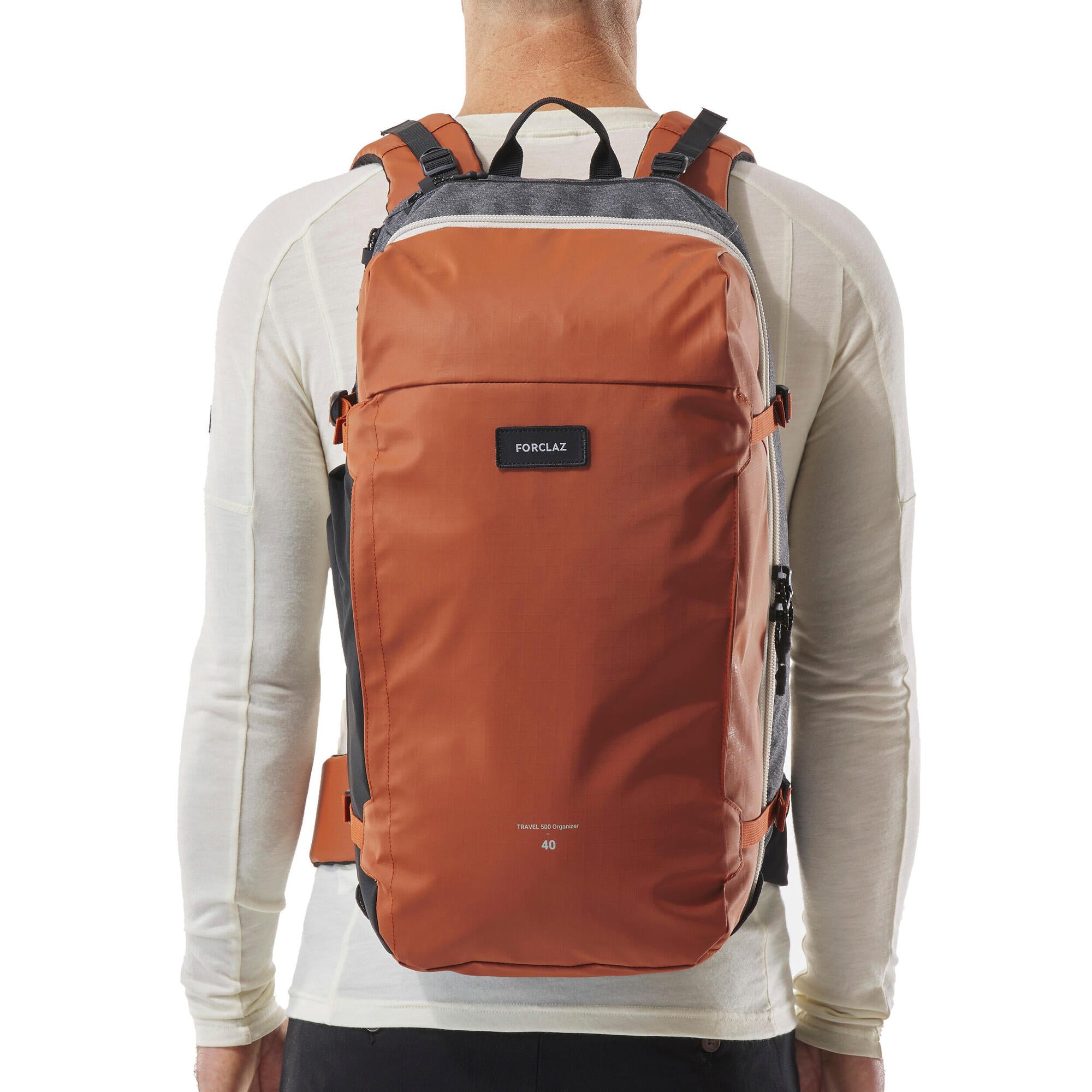 Forclaz Travel 500 40L Organizer Backpack - Lightweight Hiking & Camping Gear for Outdoor Adventures