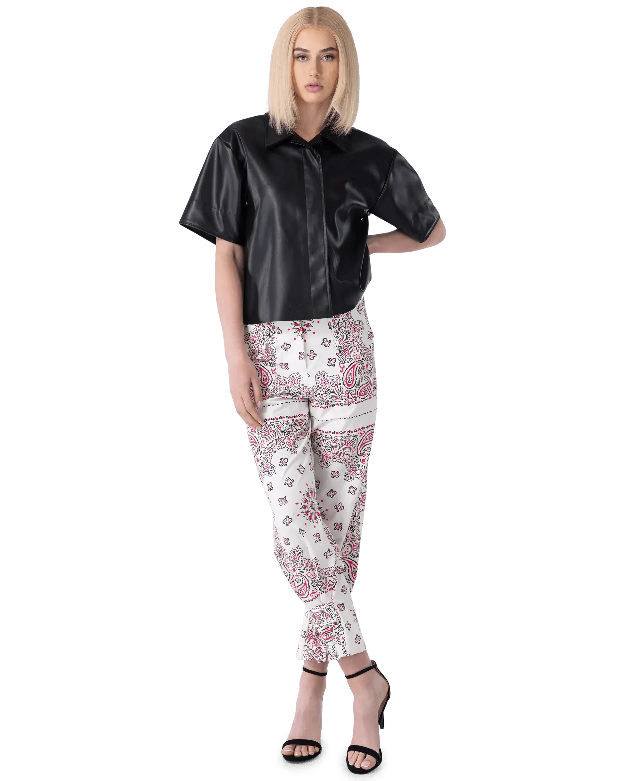 Stylish Bandana Print Pants for Women - Trendy Floral Cotton Lounge Pants - Perfect for Yoga, Home Wear & Casual Outfits