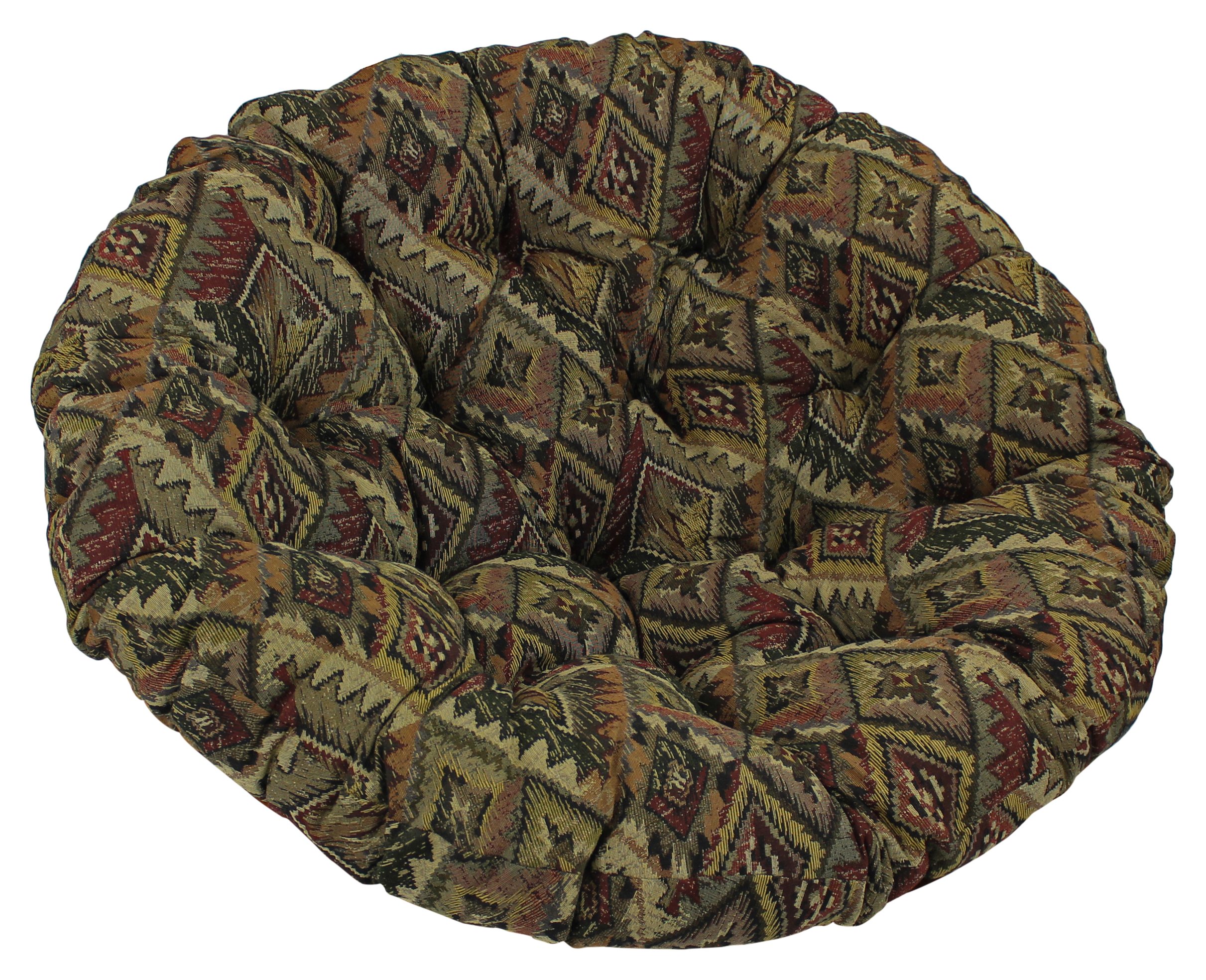 Blazing Needles Tapestry Papasan Cushion - 52