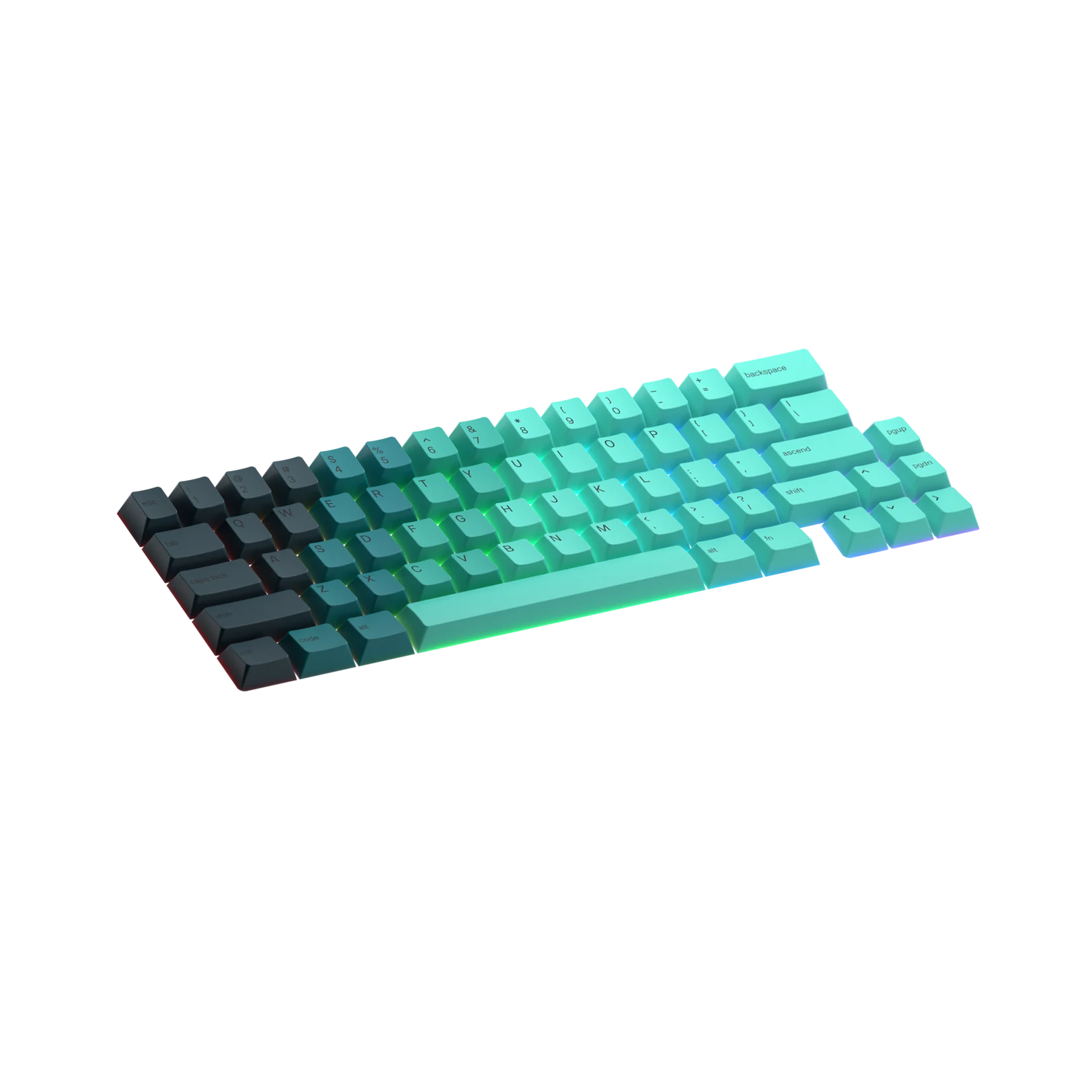 Rainforest Themed Keycaps for Mechanical Keyboards - Customizable, Durable & Aesthetic - Perfect for Gaming, Typing & Office Use