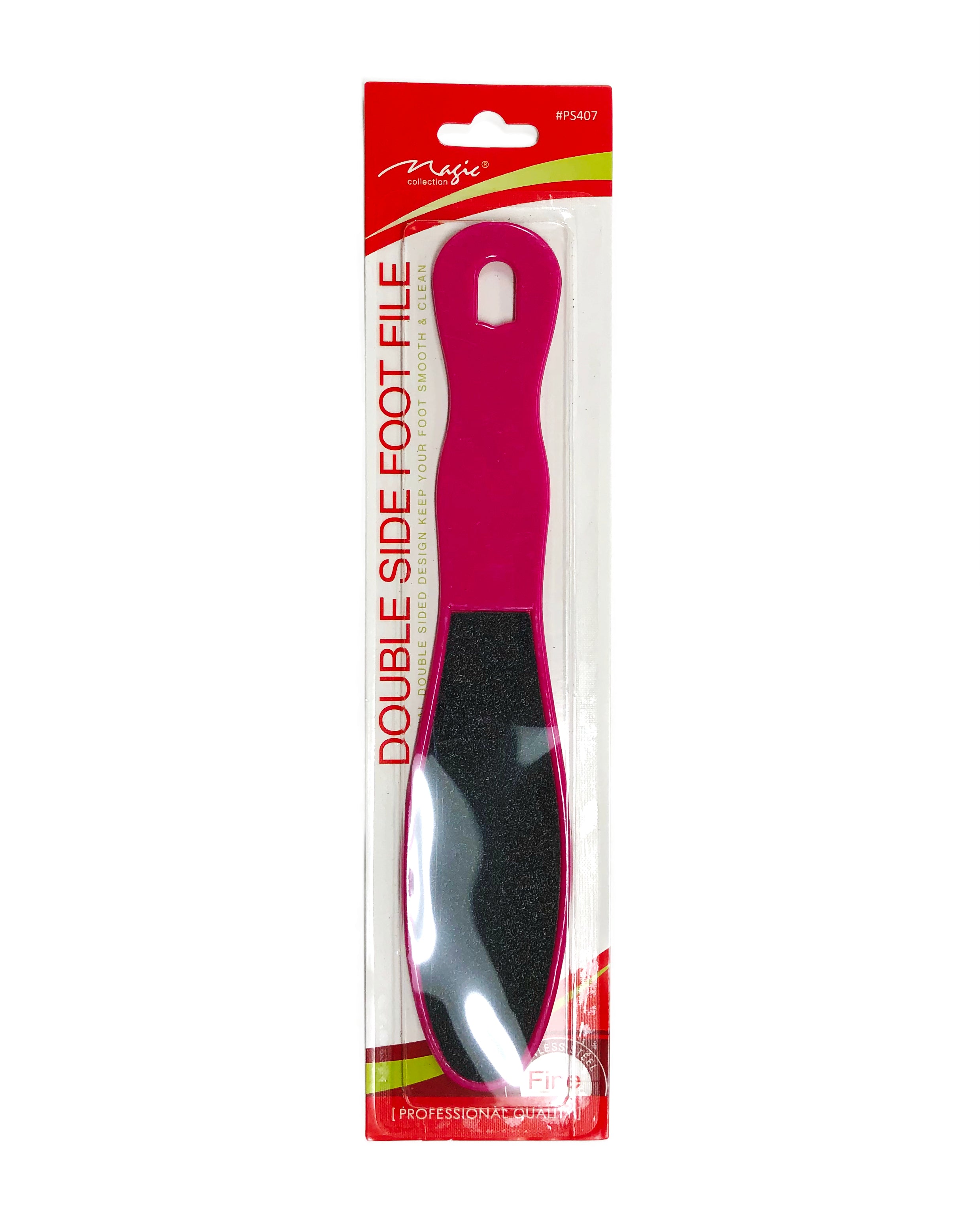 Professional Double Sided Foot File - Callus Remover & Pedicure Tool for Soft Smooth Feet - Perfect for Home Spa, Pedicure & Foot Care Routine