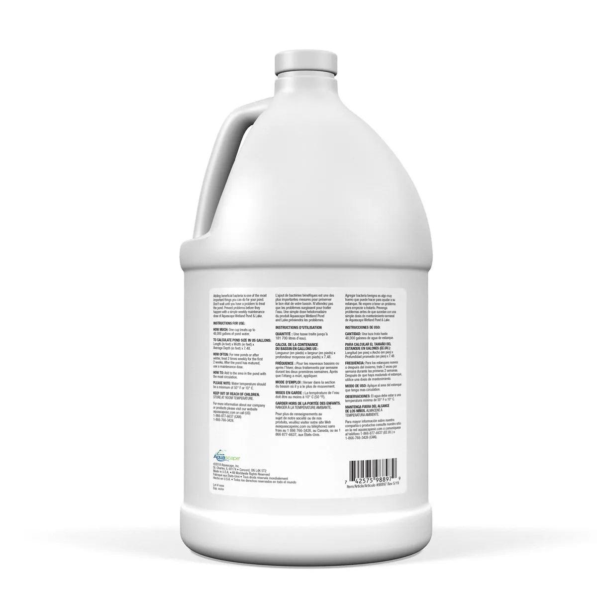 Professional Grade Wetland Pond & Lake Bacteria - Natural Water Treatment for Clean Ponds, Lakes & Aquatic Ecosystems | Improves Water Clarity & Reduces Odors
