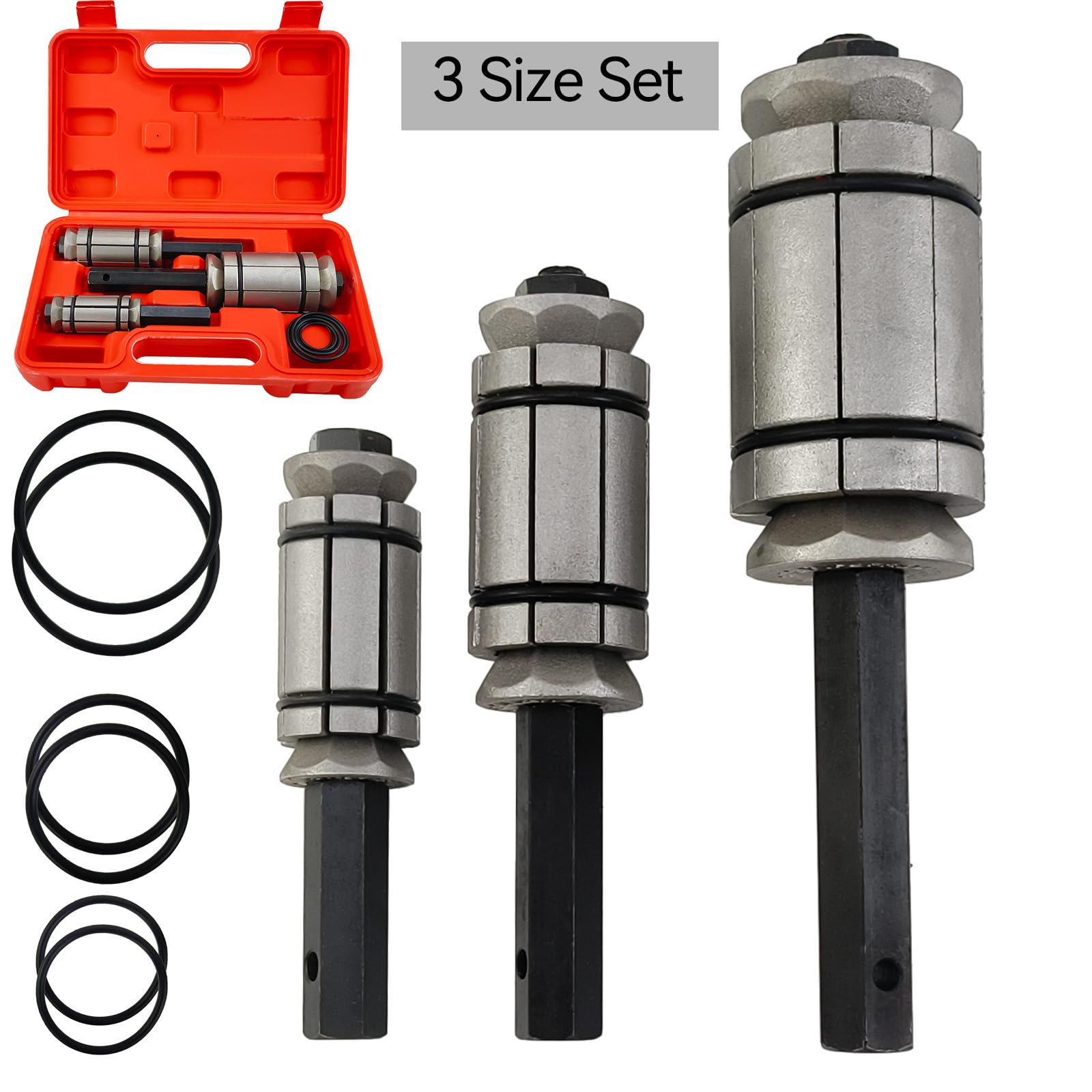 3PCS Car Tail Pipe Expander Tool Kit (1-1/8