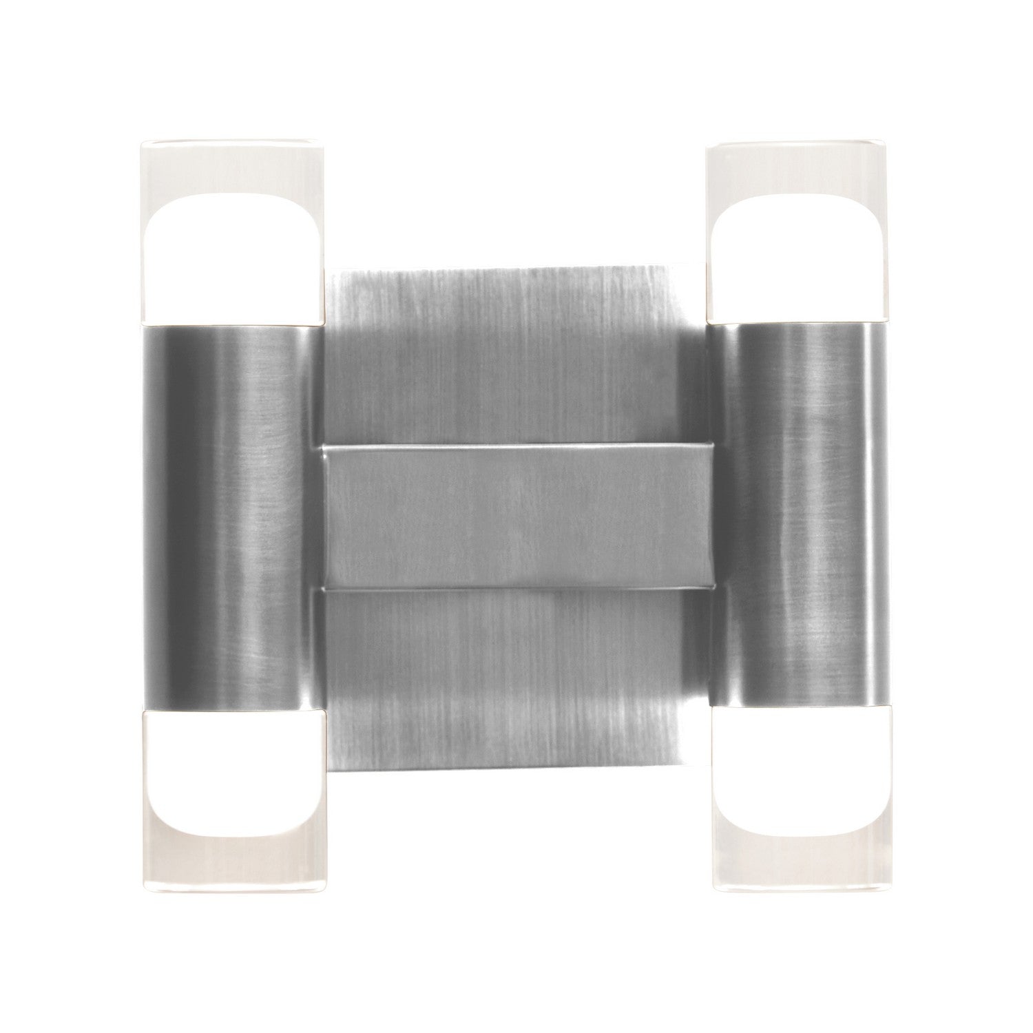 Oxygen Alarum 3 595 24 Inch Wall Sconce Light Fixture in Satin Nickel Finish - Perfect for Bedroom, Hallway, and Living Room Lighting