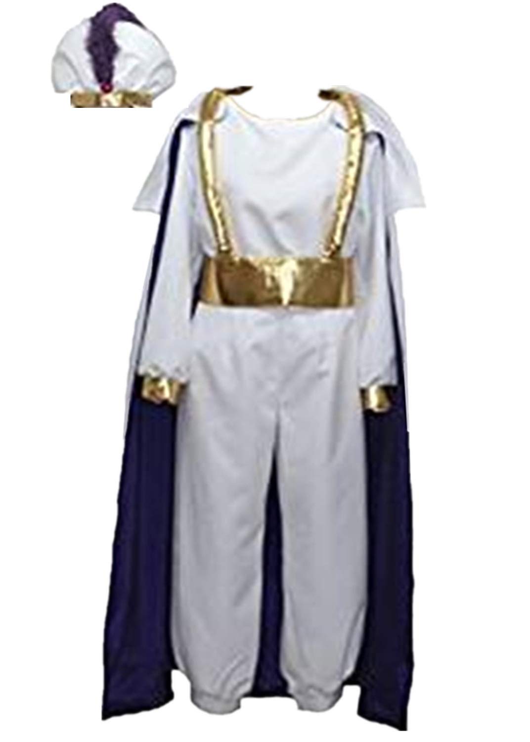 Jafar Cosplay Costume Full Set - Arab Prince Halloween Outfit for Adults | Perfect for Cosplay Events, Halloween Parties & Themed Dress-Up