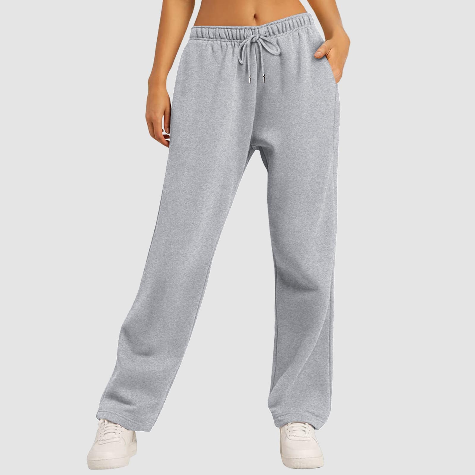 SNKSDGM Women's Stretchy Lightweight Jogger Sweatpants - Lounge, Yoga, Running & Workout Activewear Pants for Comfortable Everyday Wear