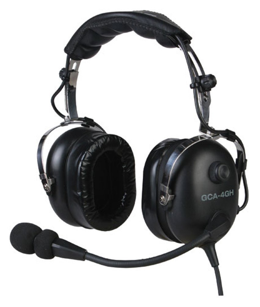 Best Aviation Helicopter Headset with U174 Plug - Noise Cancelling & Clear Communication for Pilots - Perfect for Flight Training, Aerial Tours, and Professional Helicopter Operations