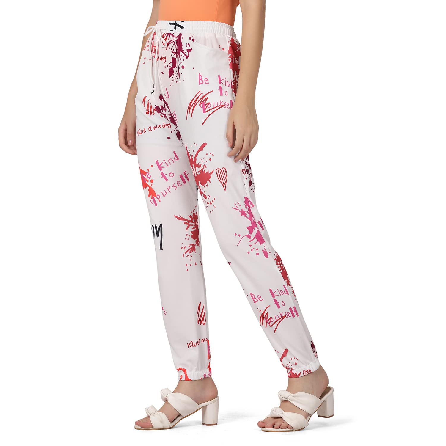 GRECIILOOKS Women's High Waisted Trousers - Korean Style Regular Fit Pants for Women | Office, Casual & Travel Wear | Comfortable Stretch Work Pants for Everyday Outfits