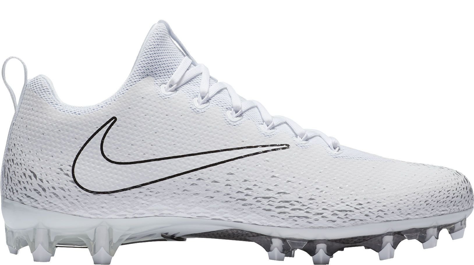 Nike Men's Vapor Untouchable Pro Football Cleats - White/Silver - Size 16 - Lightweight Performance Cleats for Football, Soccer & Turf Sports - Perfect for Running Backs, Wide Receivers & Skill Players
