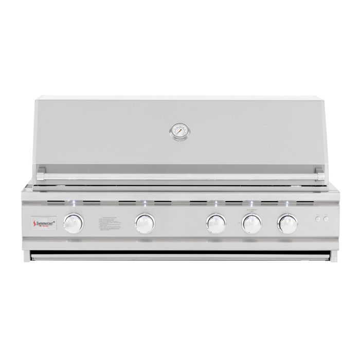 Summerset TRL Deluxe Series 44-Inch Built-In Gas Grill - Natural Gas or Propane (TRLD44NG/LP) | Outdoor Kitchen & Backyard BBQ Cooking for Patio, Deck & Garden Parties