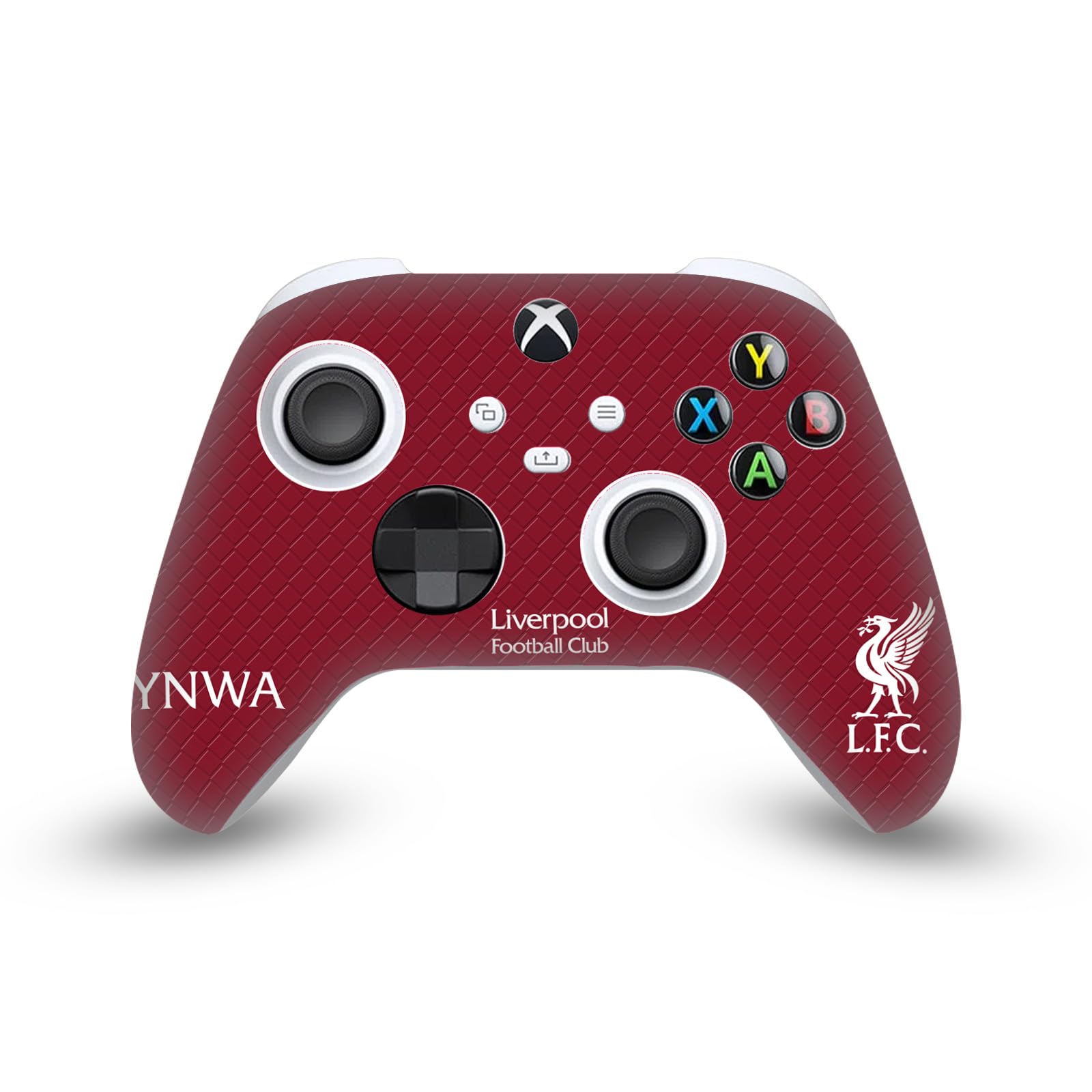 Official Liverpool FC 2023/24 Home Kit Vinyl Skin Sticker for Xbox Series X/S Controllers - Gaming Accessories for Football Fans | Perfect for Game Nights & Team Spirit