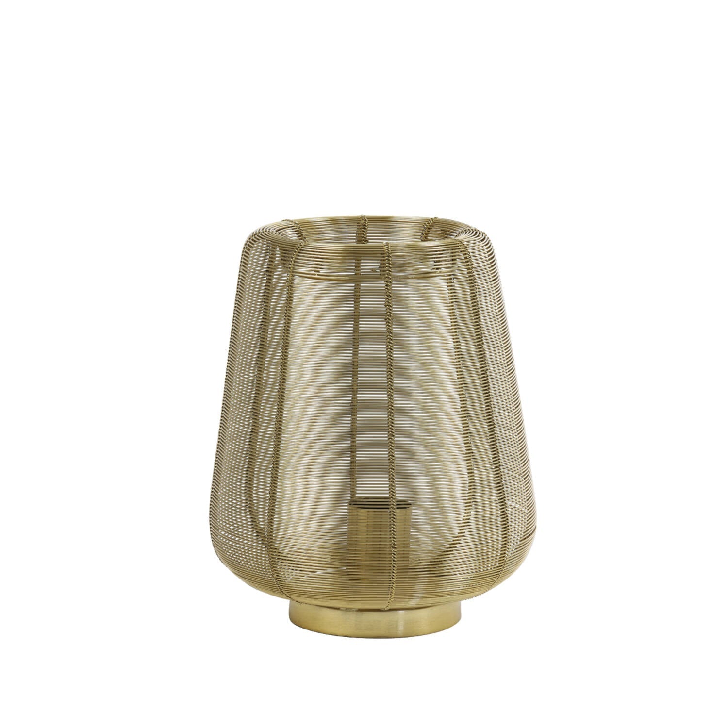 Adeta Modern Table Lamp - Matt Black & Gold Finish for Bedroom, Living Room, or Office Decor