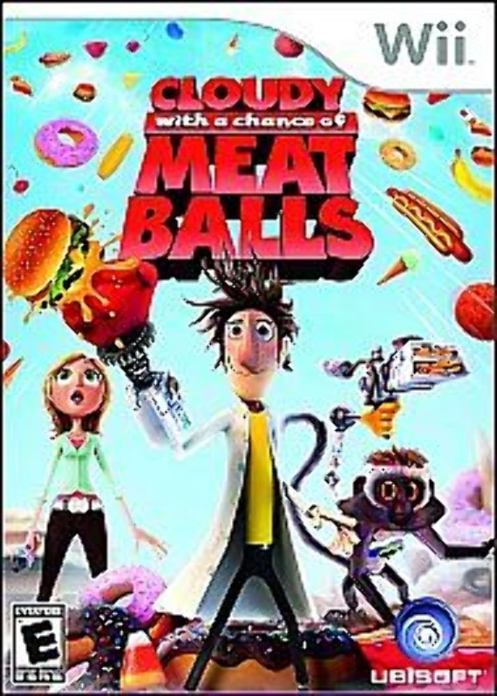 Cloudy with a Chance of Meatballs - Nintendo Wii Game - Fun Family Adventure for Kids & Adults - Perfect for Game Nights & Birthday Parties