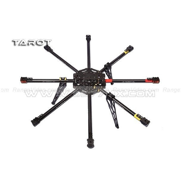 Tarot Iron Man 1000 Octacopter Drone - 8 Rotor Carbon Fiber Frame Quadcopter (TL100B01) for Aerial Photography, FPV Racing & Professional Drone Flying