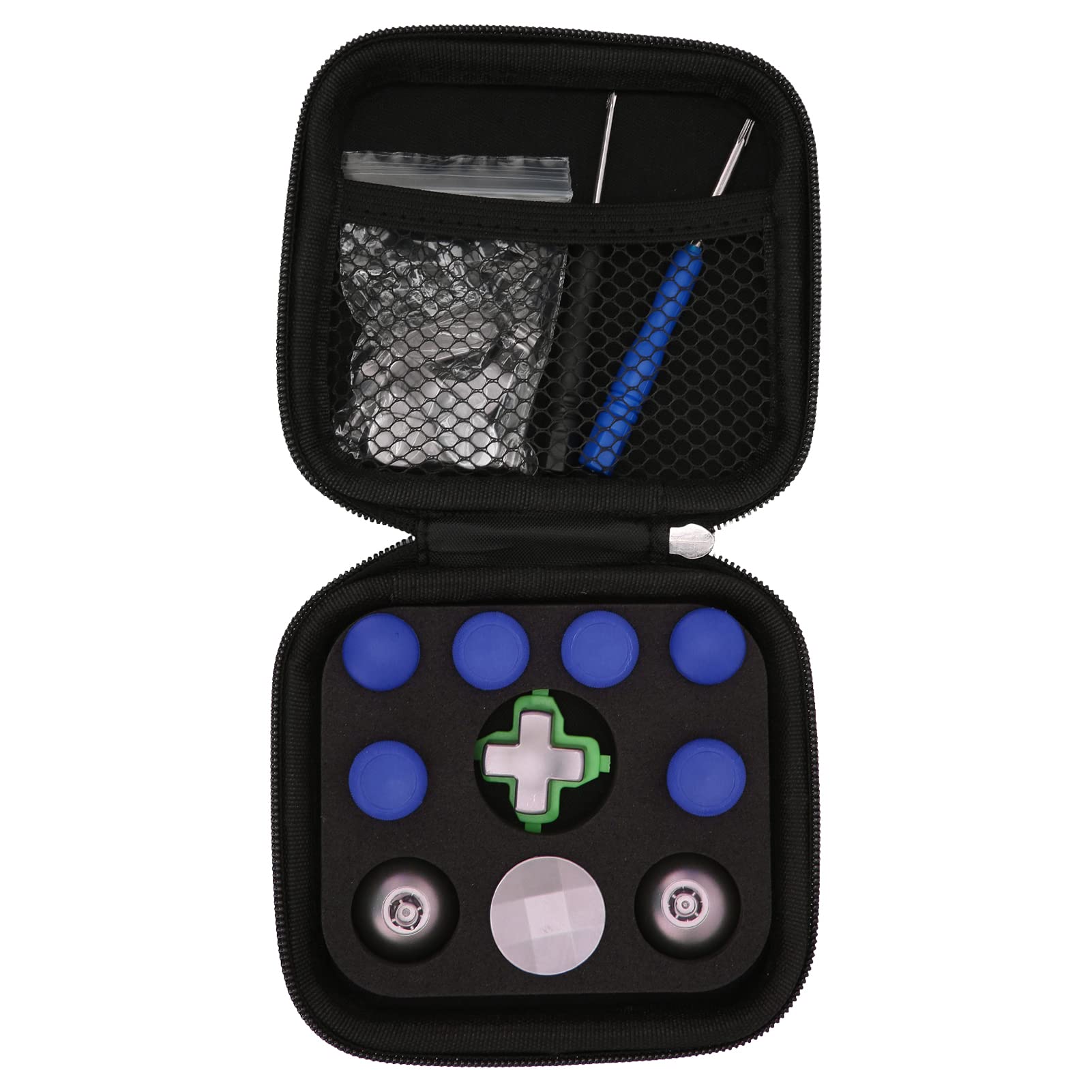 Metal Key Paddle Set for Gaming Controller - Blue | Reduce Fatigue for Long Gaming Sessions