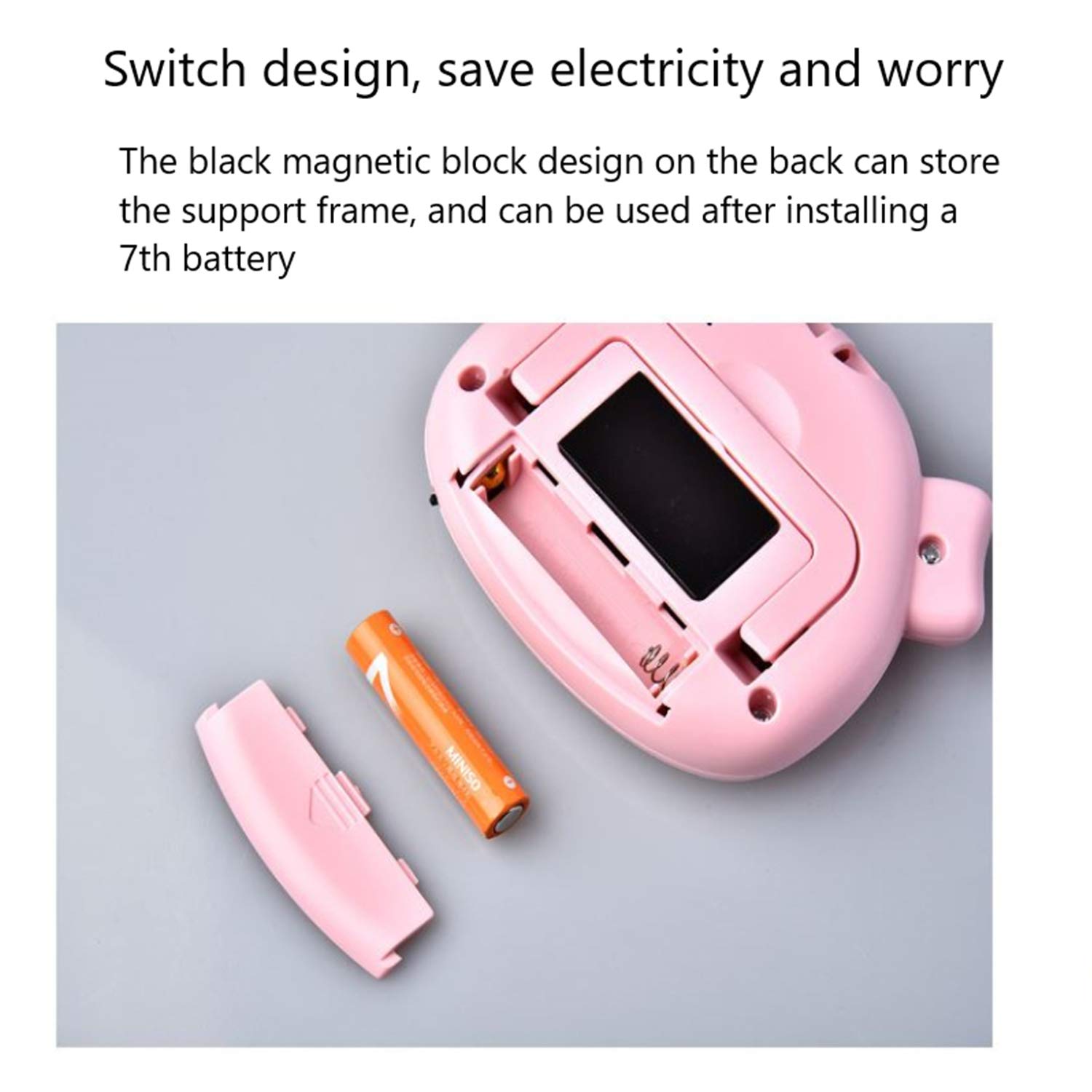 Digital Kitchen Timer with Magnetic Back & Large LCD Screen - Cute Cartoon Animal Countdown Timer for Cooking, Baking, Sports & Games | Hangable Alarm Clock with Stand for Home, Office & Classroom Use