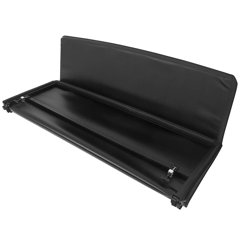 CCiyu Soft Tri-Fold Tonneau Cover 5.8FT for Dodge Ram 1500 (2009-2019) & Ram 2500 (2010-2019) - Waterproof Truck Bed Cover with Easy Installation | Perfect for Camping, Hauling & Outdoor Adventures