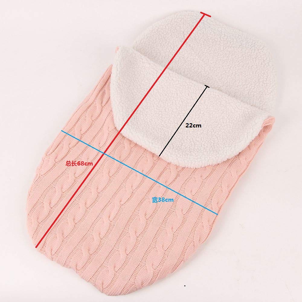 YEKEYI Unisex Baby Sleeping Bag - Soft Newborn Swaddle Wrap Blanket & Sleep Sack for 0-12 Months - Perfect for Stroller, Crib & Nursery (Blue) | Cozy & Safe for Nighttime & Naptime